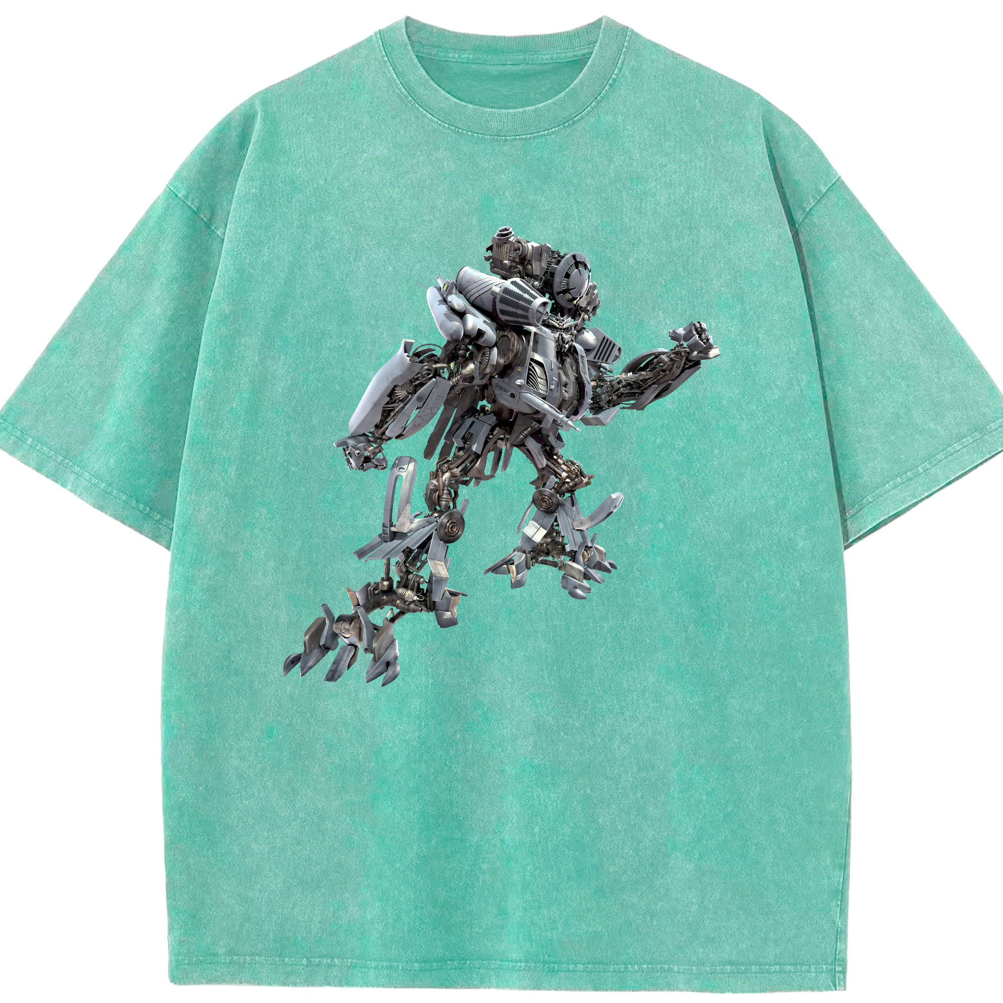 （画像用） Transformers トランスフォーマー 綿100% ヴィンテージ風 半袖Tシャツ（フロントプリント）